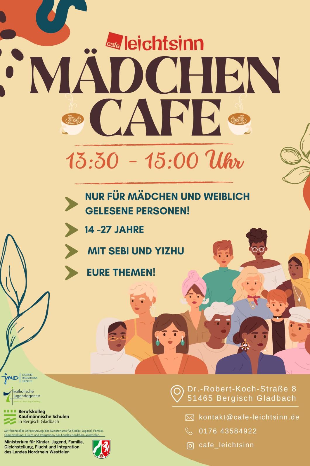 Mädchen Cafe